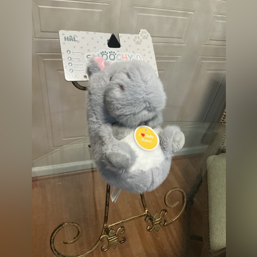 New Hal Smoochy Very Cute Pet  Pals  ~ SqueakyCrinkle Dog Toy. 8”